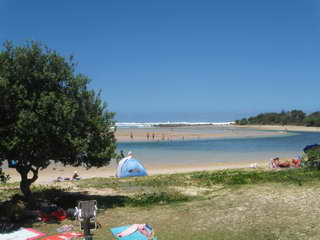 Hastings Point and Cudgera Creek estuary